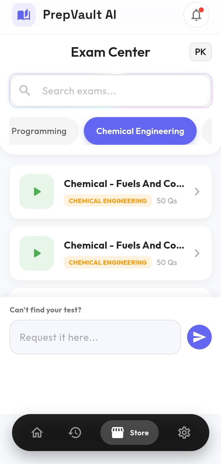 The Global Exam Vault